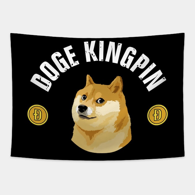 Doge coin Tapestry by WiZ Collections