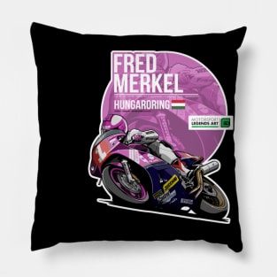 Fred Merkel 1989 Hungaroring Pillow