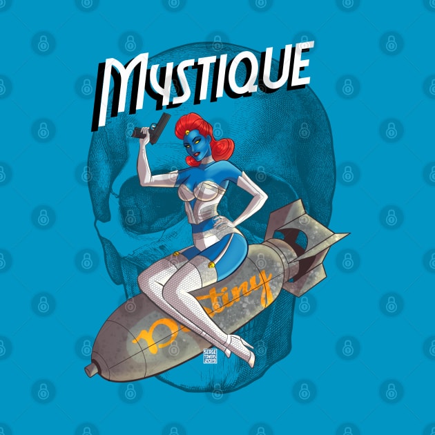 Mystique Bombshell by sergetowers80