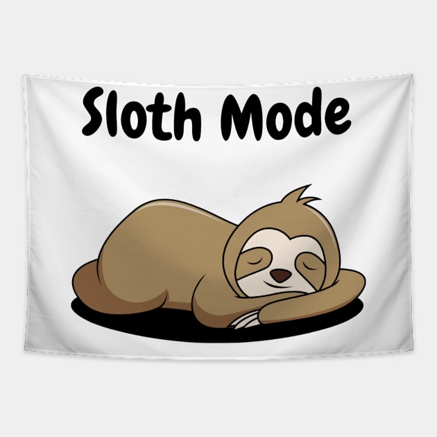 Sloth Mode Tapestry by Simple D.