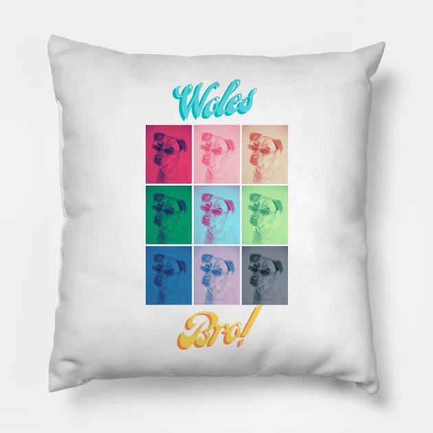 Woles Bro! Pillow by SimSang