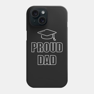 Proud Dad Cap Typography Text Design Phone Case