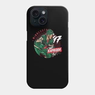 Kirill Kaprizov Minnesota Dots Phone Case