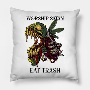 Infernal Devotion: Beelzebub's Reverence Through the Conquest of Trash Pillow