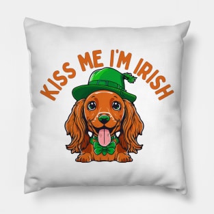 Kiss Me I'm Irish Pillow