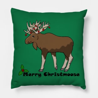 Merry Christmoose Pillow