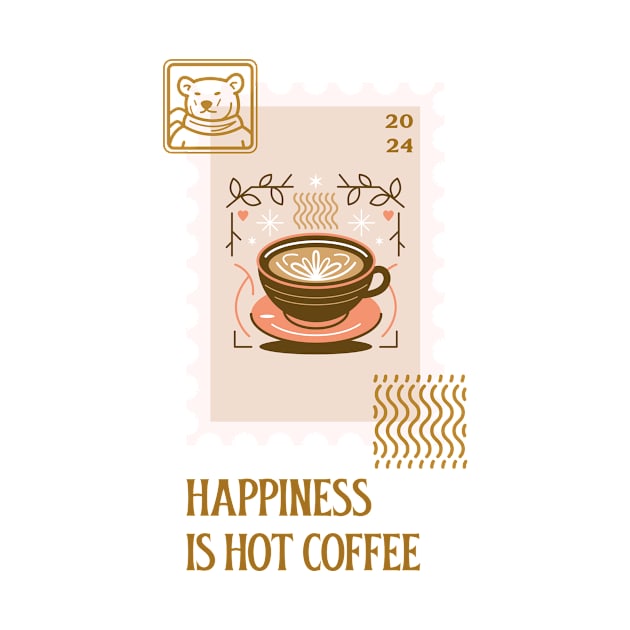 coffee cappuccino expresso stamp stamps collector by Tip Top Tee's