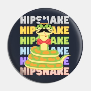 Hipster Snake Pin