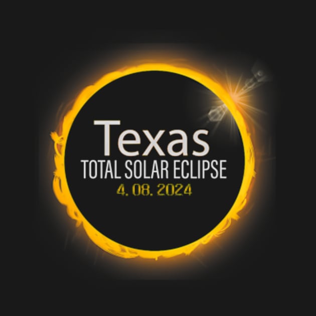 Solar Eclipse 2024 Total Solar Eclipse State Texas by SanJKaka