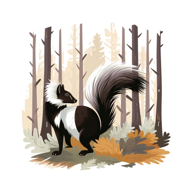 Skunk by zooleisurelife