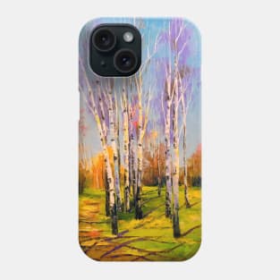 Spring birch Phone Case