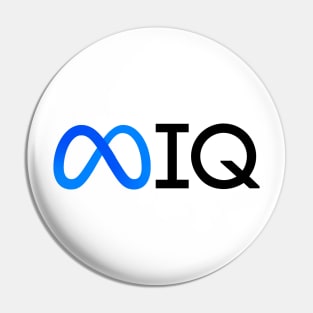 Iq infinity symbol Pin