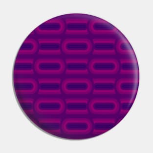 Purple Midcentury Modern Basketweave Retro Modern Design Pin