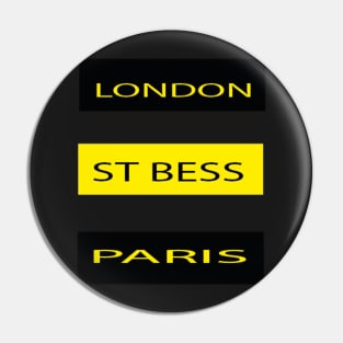 London St Bess Paris Pin