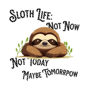 Relaxing Sloth Tee T-Shirt