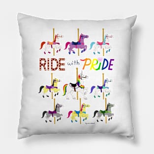 Ride With Pride- Group Pillow