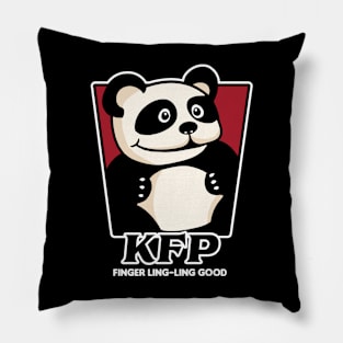 Panda Fried logo Pillow