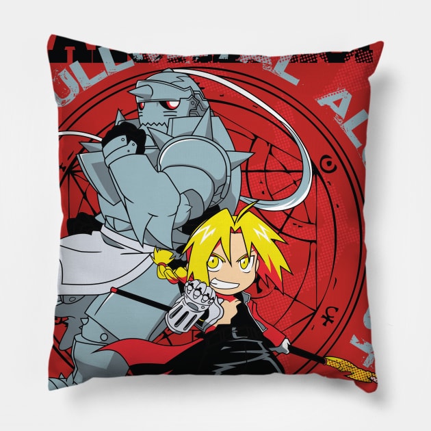 Fullmetal Alchemist 1 Pillow by TrueStory