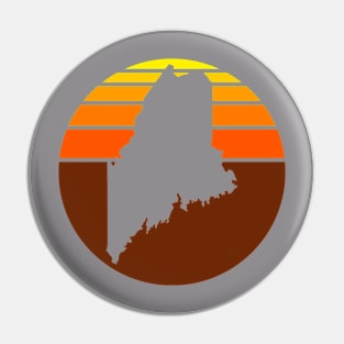 New Maine News Official Logo Pin