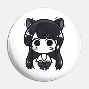 komi can't communicate komi cat komi san manga blush Pin