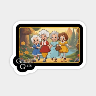 The Golden Girls Adeventure Magnet