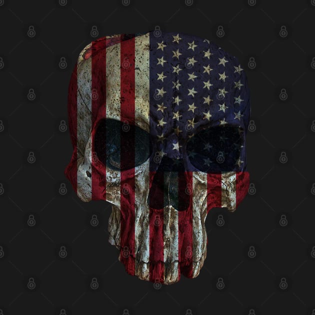 US FLAG SKULL by AR DESIGN