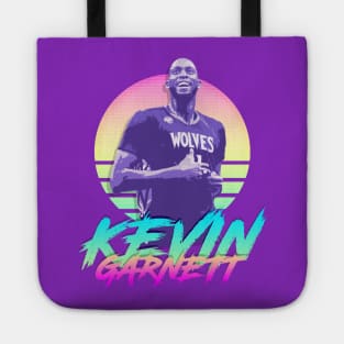 Kevin Garnett Retro Futuristic Aesthetic Tote