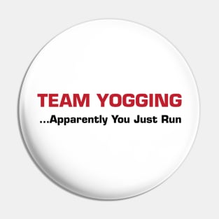 Team Yogging Pin