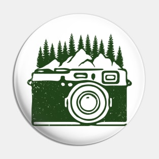 Shoot for the Mountains Pin