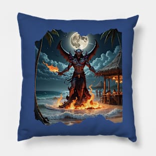 Fire Monster Pillow