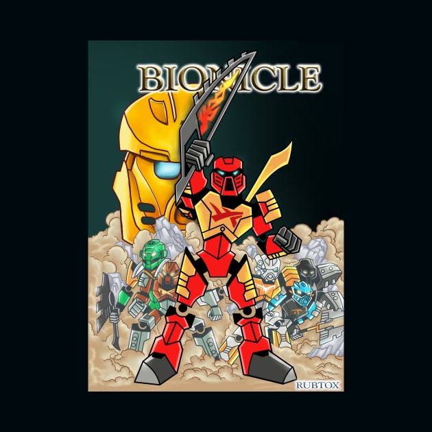 Bionicle Comic Cover 1 by Rubtox