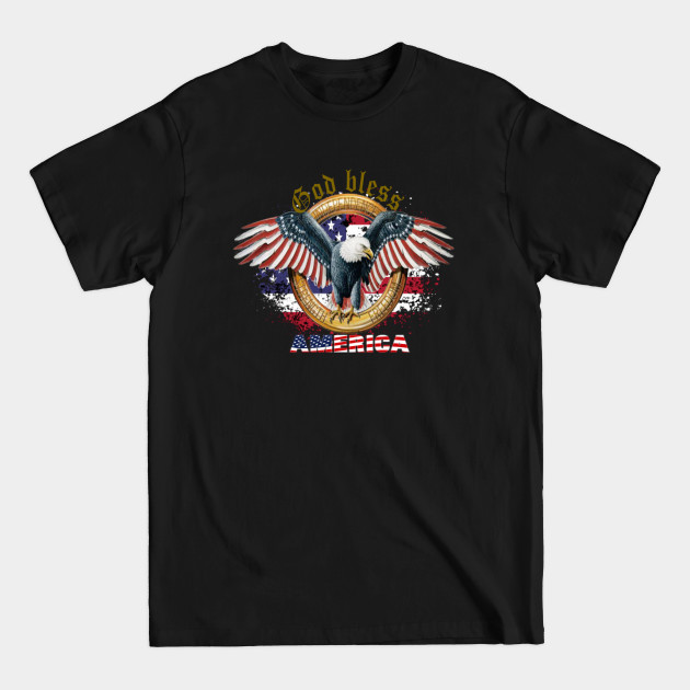 Disover God bless America - God Bless America - T-Shirt