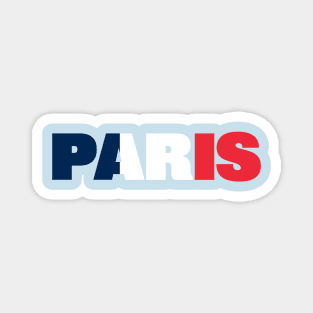 Paris Tricolor Blue White Red Magnet