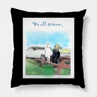 We all scream Pillow