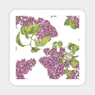 Lilac flower Magnet