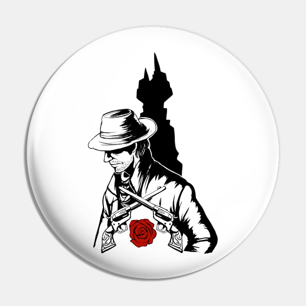 The Dark Tower Pin by Julientel89