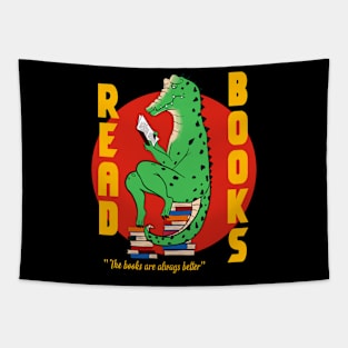 Read books Illustration Tapestry