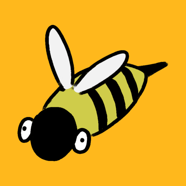 Goofy bee by Oranges