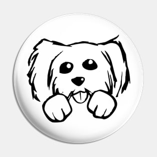 I Love my Dog Pin