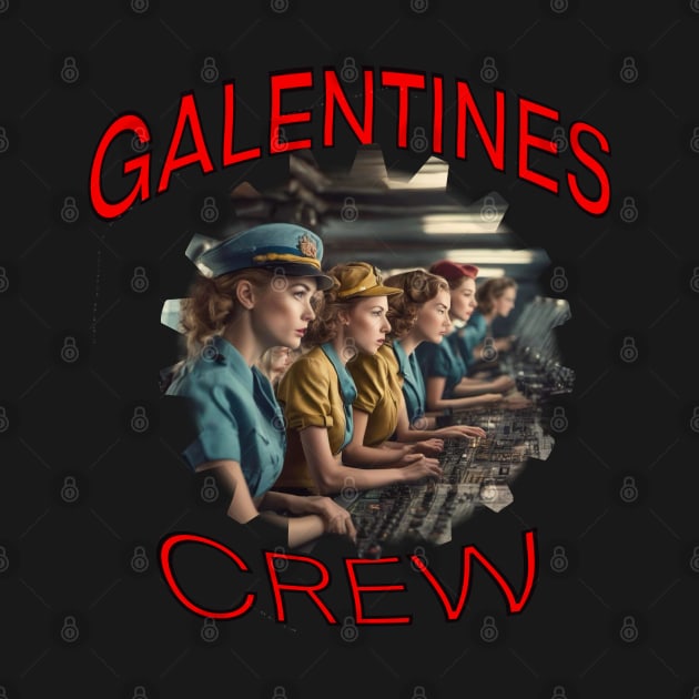 Galentines crew radar plotting by sailorsam1805