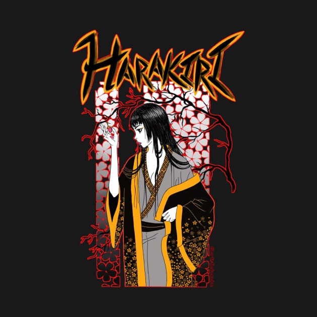 Sakura Design by @artistbakonoke by Harakiri's Merch