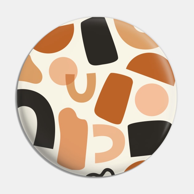 Abstract Desert Shapes Pin by Nick Quintero