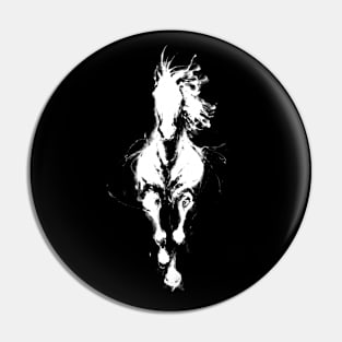 White horse Pin