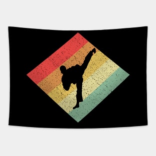 Retro Vintage 80s Karate Gift For Karateka Tapestry