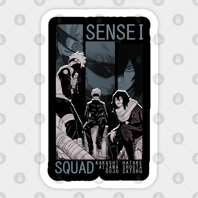 Sensei Squad - Anime - Anime - Sticker