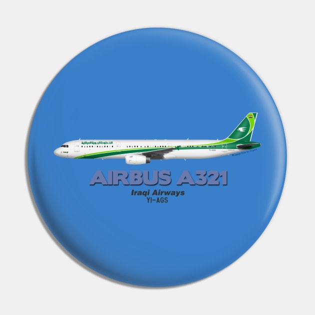 Airbus A321 - Iraqi Airways Pin by TheArtofFlying