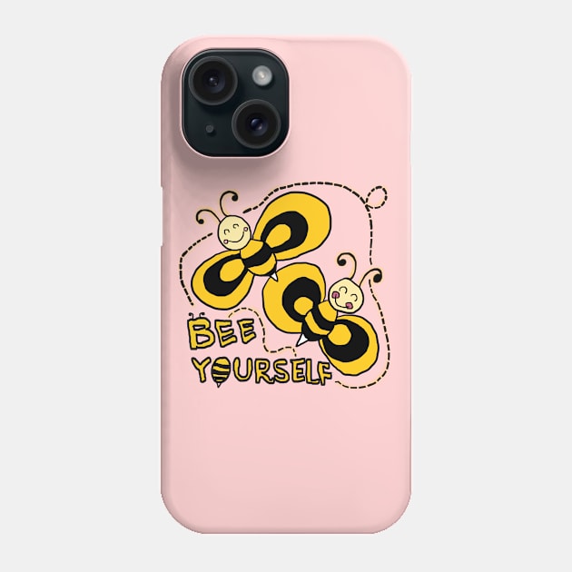 bee yourself Phone Case by zzzozzo