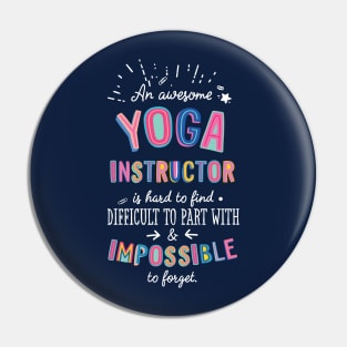 An awesome Yoga Instructor Gift Idea - Impossible to Forget Quote Pin