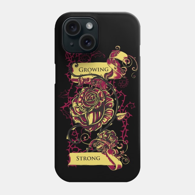 Growing Strong Phone Case by Verboten