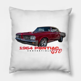 1964 Pontiac GTO Convertible Pillow